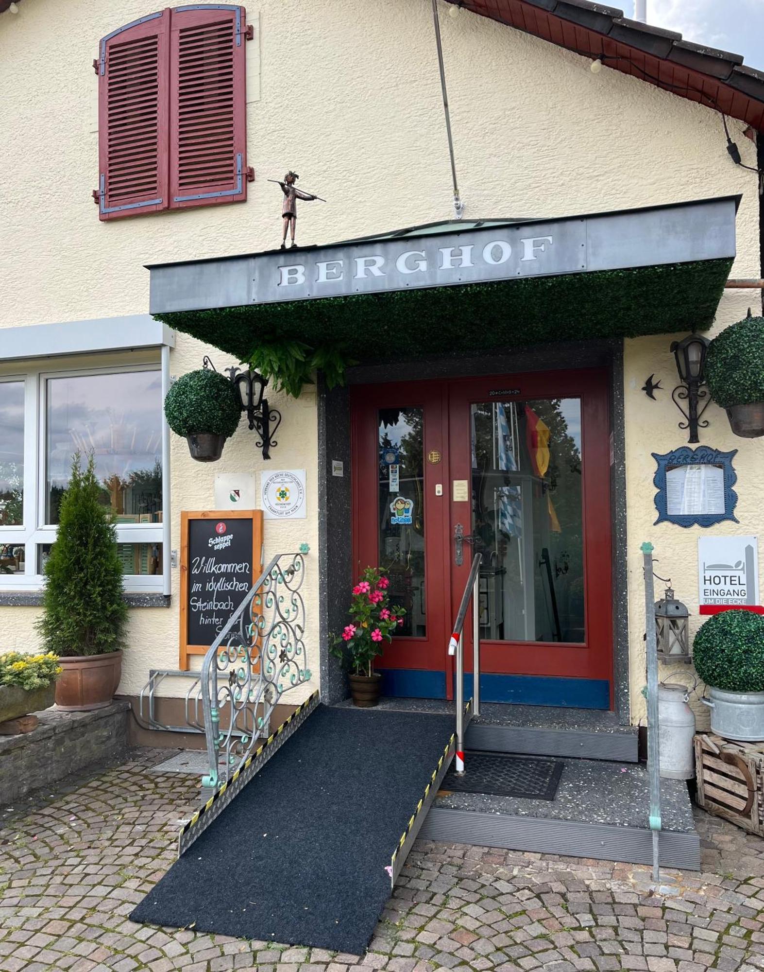 Hotel-Restaurant Berghof Johannesberg Zewnętrze zdjęcie