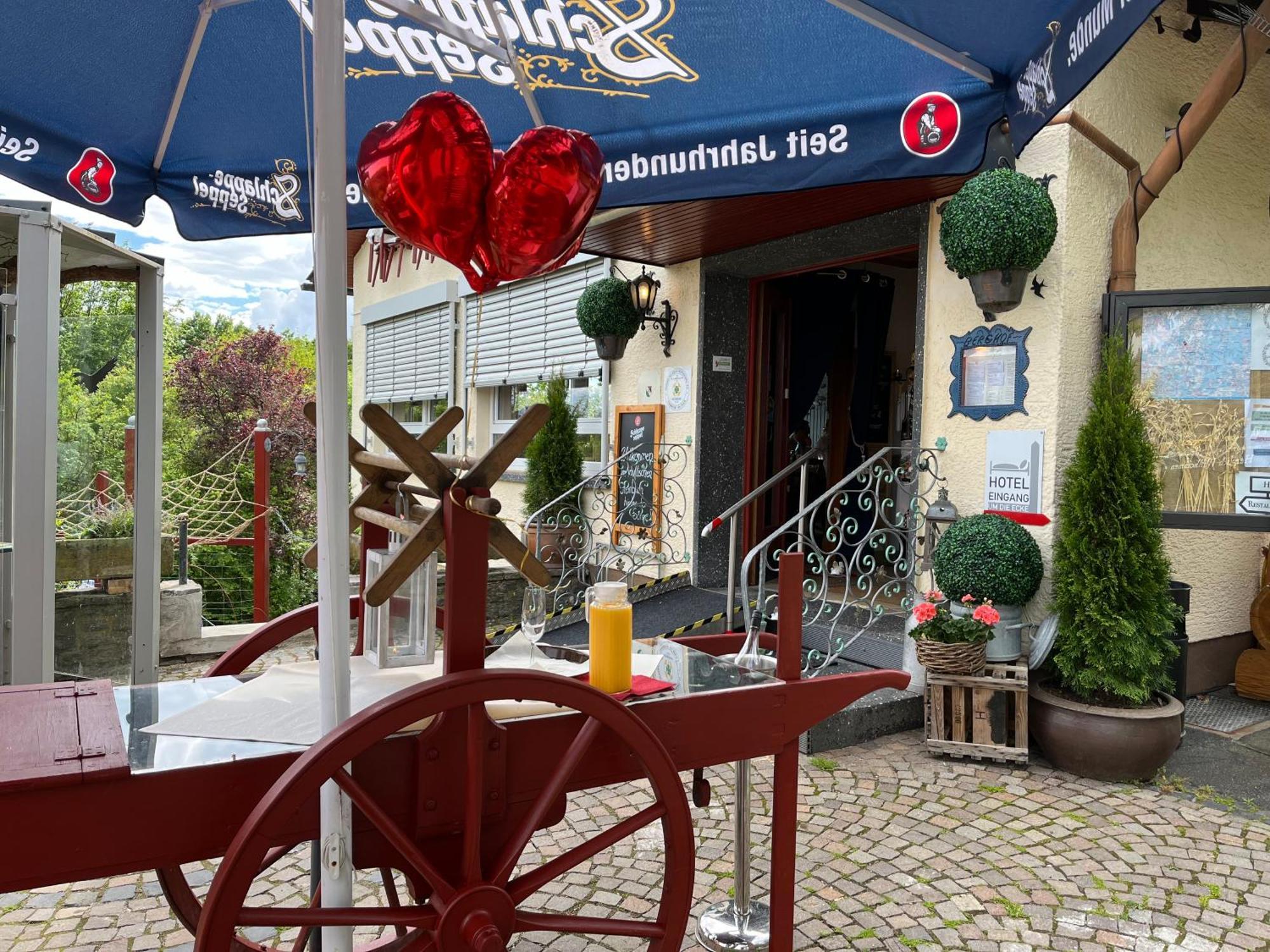 Hotel-Restaurant Berghof Johannesberg Zewnętrze zdjęcie